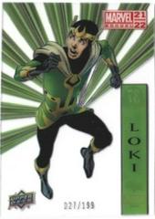 Loki #37 Marvel 2021 Upper Deck Annual Suspended Animation Prices