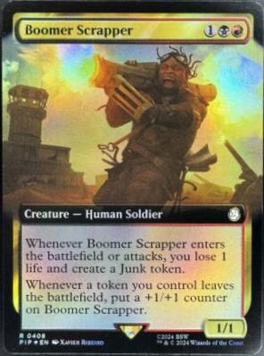 Boomer Scrapper [Foil] #408 Magic Fallout