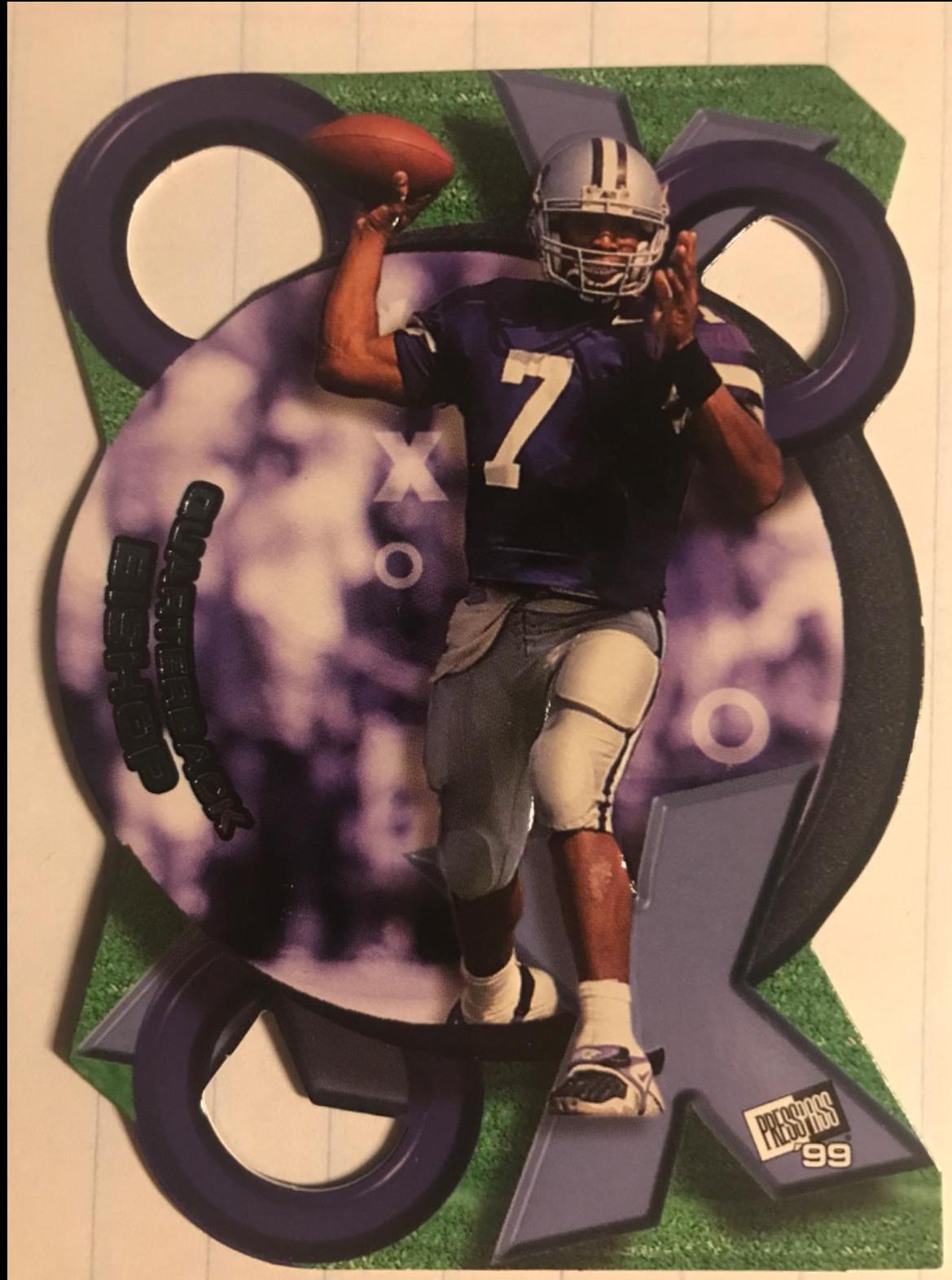 Michael Bishop #XO 16 Football Cards 1999 Press Pass X's & O's