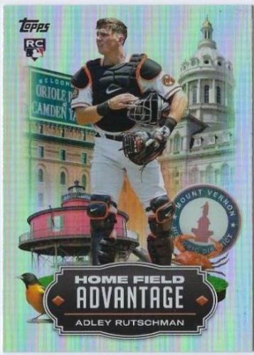 2023 Topps Series 1 Adley Rutschman #HA8 Home Field Advantage RC outlet SSP Orioles