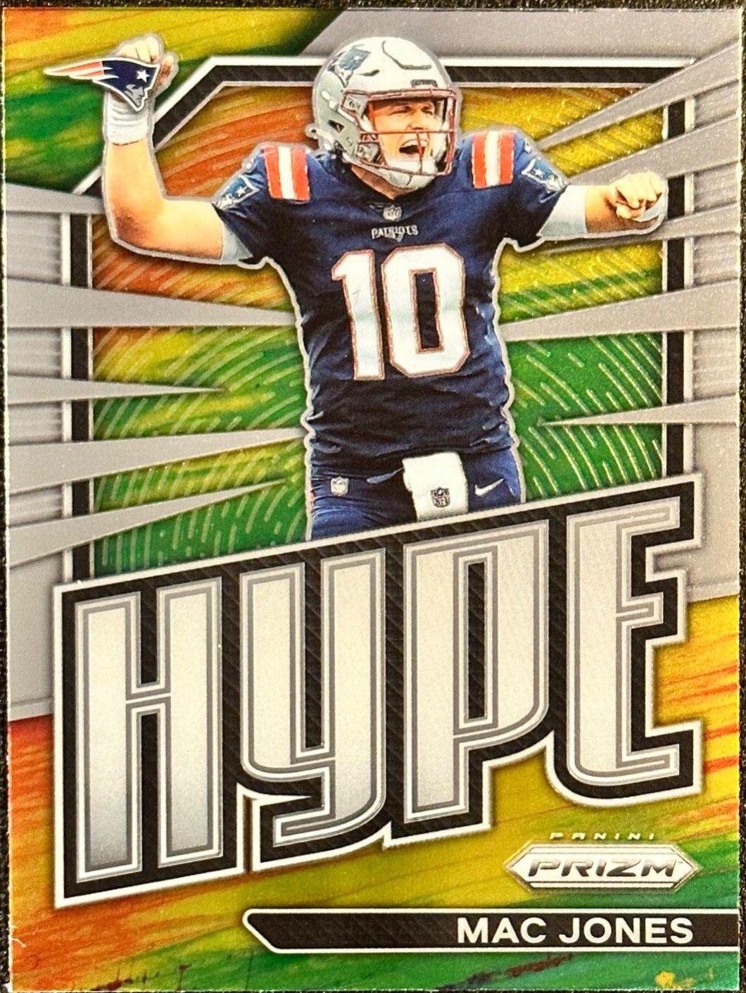 Mac Jones #H-4 Football Cards 2022 Panini Prizm Hype