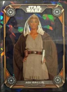 Adi Gallia [Black] #JC-3 Star Wars 2024 Topps Chrome Sapphire Jedi High Council