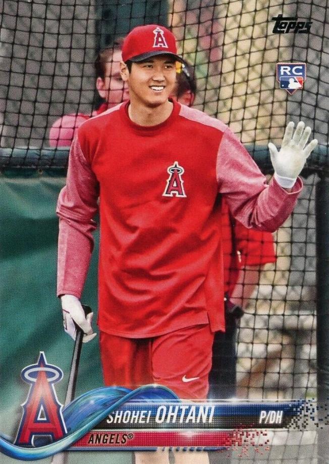 2018 Topps on sale Shohei Ohtani Rookie #700 PSA 9