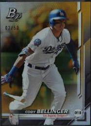 Cody Bellinger [Gold] #37 Baseball Cards 2019 Bowman Platinum