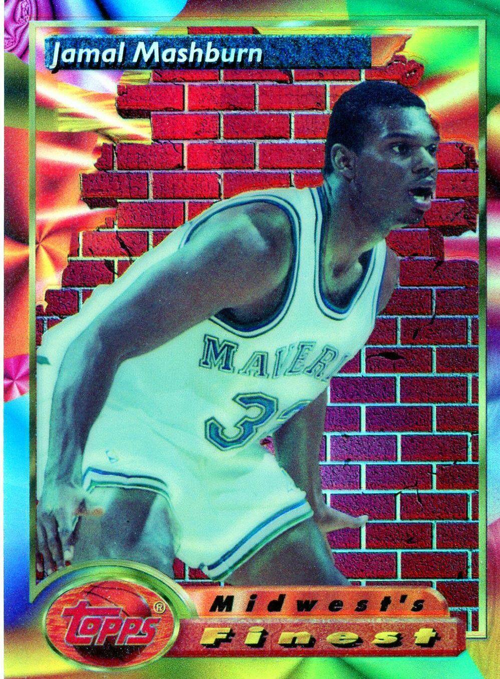 Jamal Mashburn [Refractor] 110 Prices 1993 Finest Basketball Cards