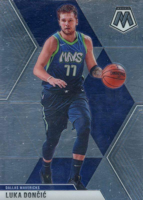 Luka Doncic #44 Basketball Cards 2019 Panini Mosaic