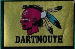 Dartmouth Indians Football Cards 1960 Topps Metallic Stickers Prices