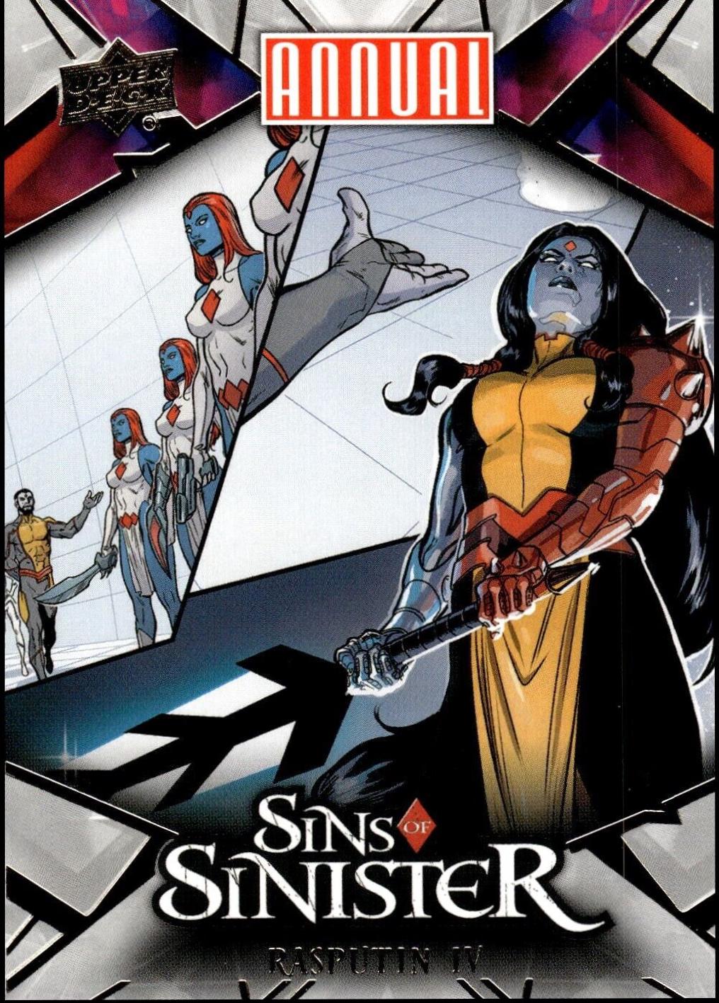 Rasputin IV #SS-2 Marvel 2023 Upper Deck Annual Sins of Sinister