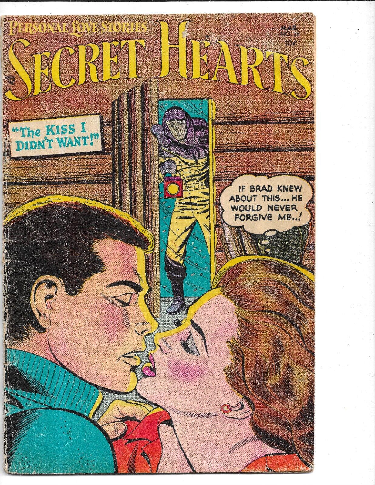 Secret Hearts #26 (1955) Comic Books Secret Hearts