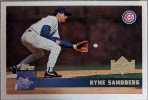 Ryne Sandberg [Team Topps] #356 Baseball Cards 1996 Topps