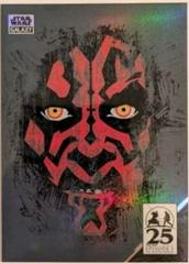 Battle Worn #AM-8 Star Wars 2024 Topps Chrome Galaxy Art of Darth Maul Prices