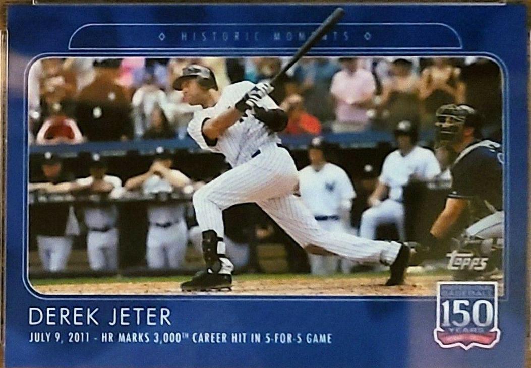 Derek Jeter #56 Baseball Cards 2019 Topps 150 Years of Baseball