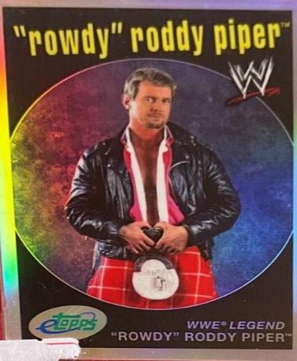 Roddy Piper #ETW-6 Wrestling Cards 2007 eTopps