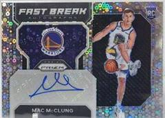 Mac McClung #FBR-MMC Basketball Cards 2022 Panini Prizm Fast Break Rookie Autographs Prices