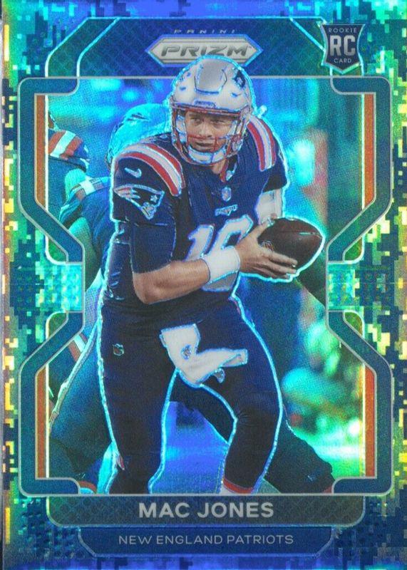 Mac Jones [Navy Camo Prizm] #336 Football Cards 2021 Panini Prizm