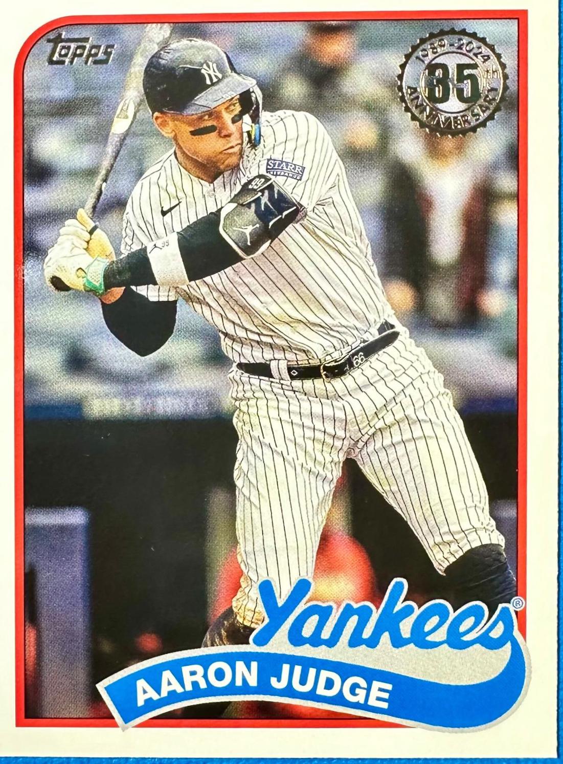 Aaron Judge #89B2-39 Prices | 2024 Topps 1989 | Baseball Cards