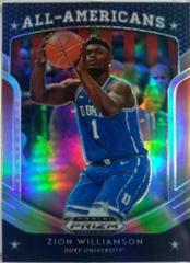 Zion Williamson cheapest Prizm silver #100 PSA 9