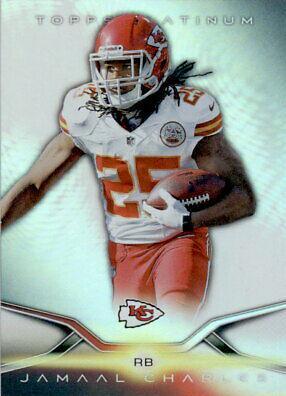 Jamaal Charles #6 Football Cards 2014 Topps Platinum