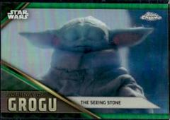 The Seeing Stone [Green Refractor] #JG-13 Star Wars 2023 Topps Chrome Journey of Grogu Prices