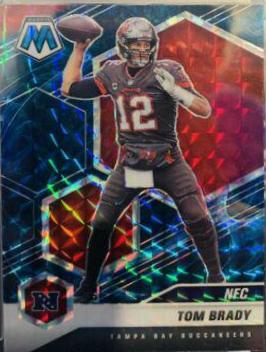 2021 Mosaic Football #SC-4 outlets Tom Brady STORM CHASERS PRIZM SSP CASE HIT Buccaneers