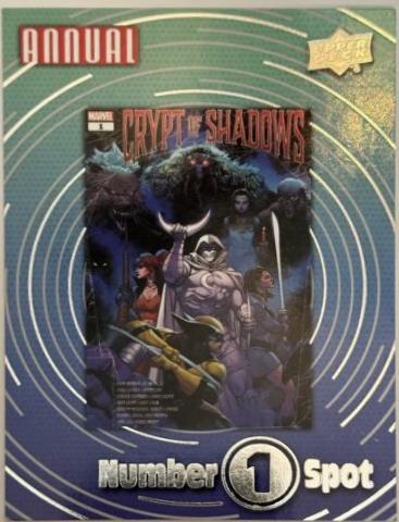 Crypt of Shadows #N1S-3 Marvel 2022 Upper Deck Annual Number 1 Spot