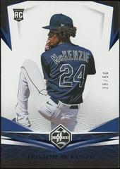 Triston McKenzie [Blue] #7 Baseball Cards 2021 Panini Chronicles Limited Prices