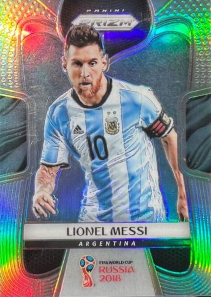 2022 Prizm outlet FIFA Lionel Messi Silver Prizm RARE