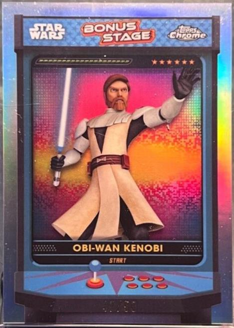 Obi-Wan Kenobi #BS-OK Star Wars 2024 Topps Chrome Bonus Stage