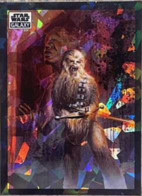 Chewbacca's Anguish [Atomic Refractor] #47 Star Wars 2022 Topps Galaxy Chrome