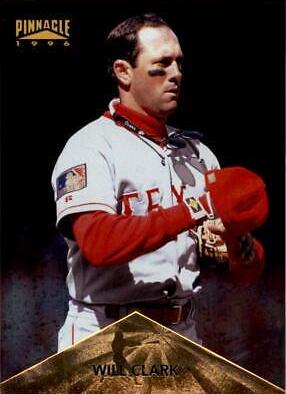 Will Clark [Foil] #213 Baseball Cards 1996 Pinnacle