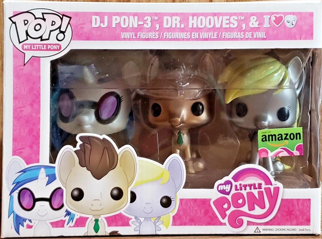 Derpy, DJ Pon-3, Dr. Hooves Funko POP My Little Pony