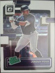 Jeremy Pena #RP-23 Baseball Cards 2022 Panini Donruss Optic Rated Prospects Prices