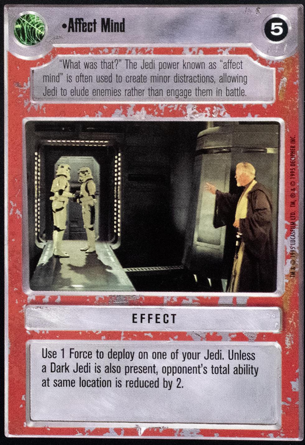 Affect Mind Star Wars CCG Premiere