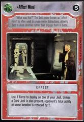 Affect Mind Star Wars CCG Premiere Prices