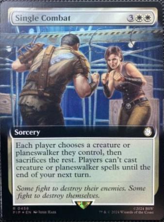 Single Combat [Foil] #458 Magic Fallout