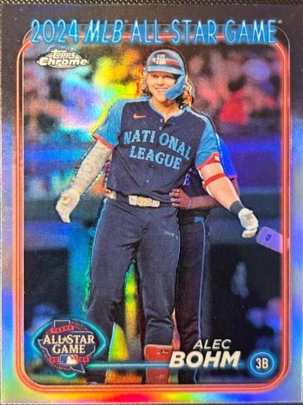 Alec Bohm ASGC13 Prices 2024 Topps Chrome Update AllStar Game Baseball Cards