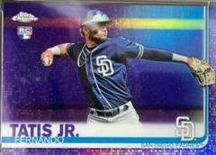 Fernando Tatis Jr. [Purple Refractor] #203 Baseball Cards 2019 Topps Chrome Prices