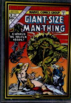 Giant-size Man-thing 3 #MG-6 Marvel 2024 Topps Chrome Giant-size 50th Anniversary