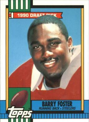 Barry Foster #174 Football Cards 1990 Topps Tiffany