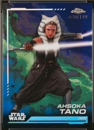 Ahsoka Tano [Aqua Refractor] #1 Star Wars 2024 Topps Chrome