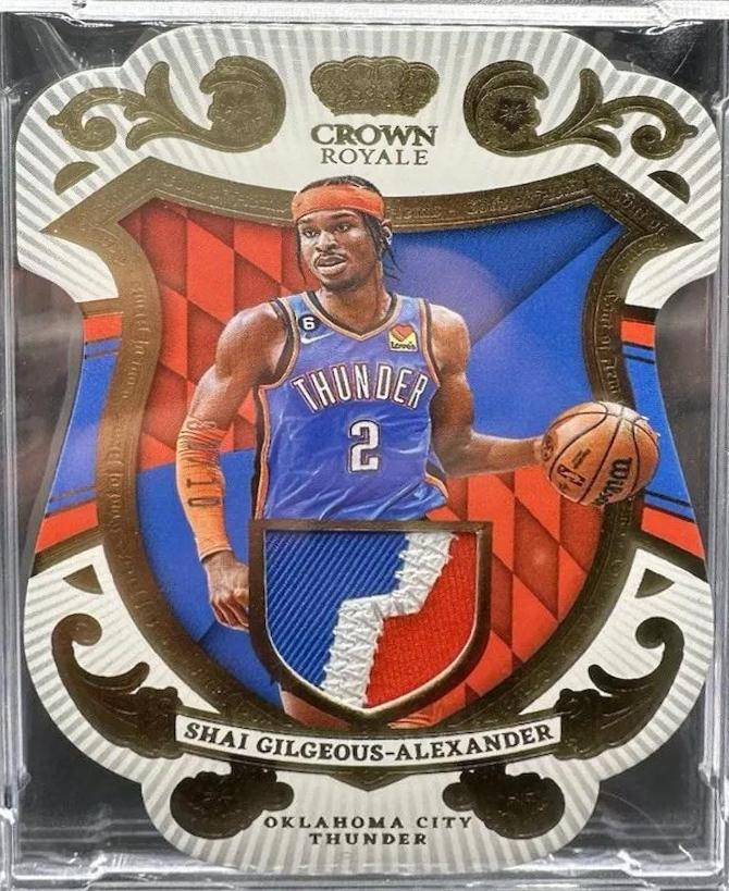 Shai Gilgeous-Alexander [Prime] #COA-SGA Prices | 2023 Panini Crown ...