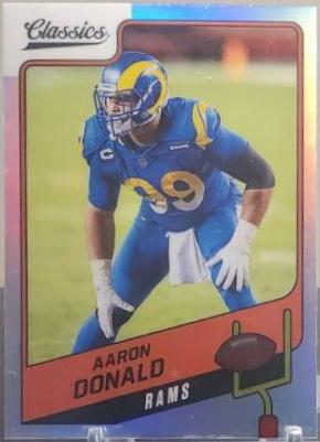 Aaron Donald #81 Football Cards 2021 Panini Classics