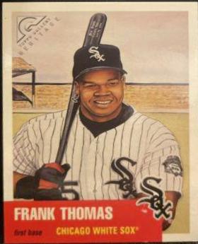 Frank Thomas #TH19 Baseball Cards 1999 Topps Gallery Heritage