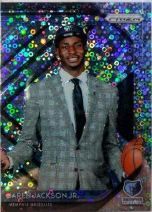 Jaren Jackson Jr. [Fast Break] #4 Basketball Cards 2018 Panini Prizm Luck of the Lottery