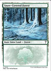 Snow-Covered Forest #120 Magic Mystery Booster 2 Prices