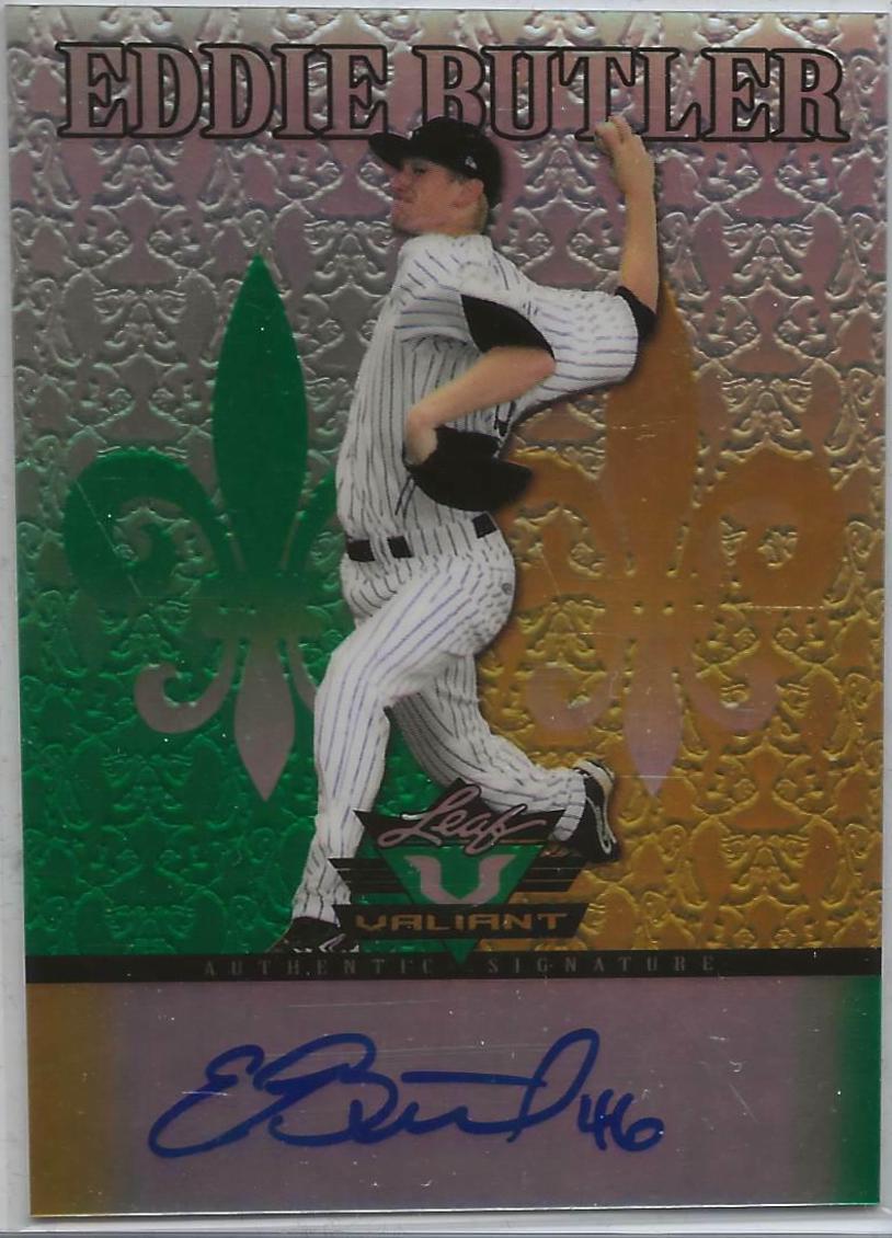 Eddie Butler [Autograph] #VAEB1 Baseball Cards 2012 Leaf Valiant