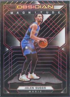 Jalen Suggs [Red] #14 Basketball Cards 2021 Panini Obsidian Magnitude