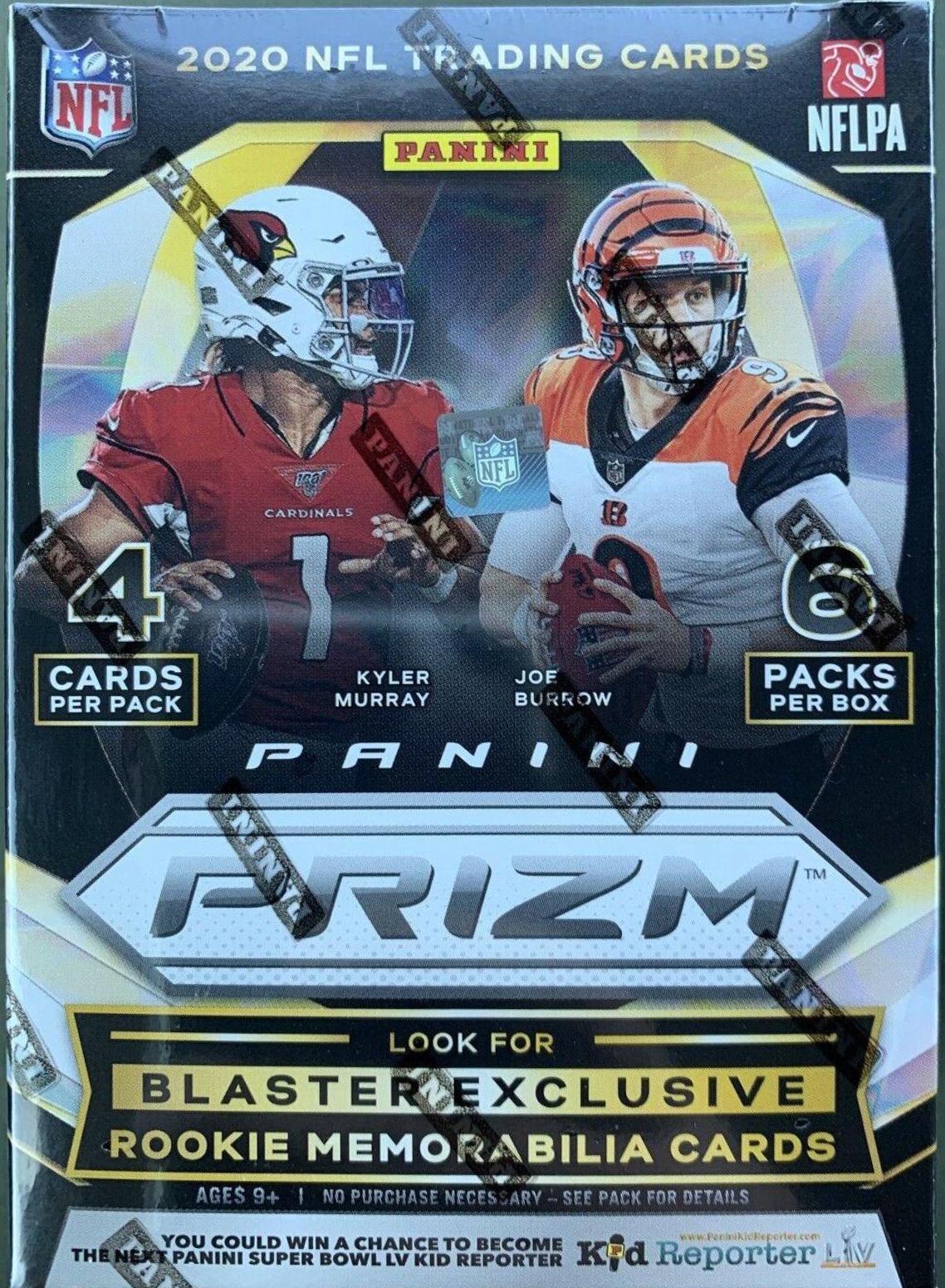 2020 Panini deals Prizm Football NFL Blaster Box Disco NEW Sealed Herbert Burrow Hurts