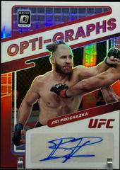 Jiri Prochazka [Red] #OG-JPZ Ufc Cards 2022 Panini Donruss Optic UFC Opti Graphs Prices