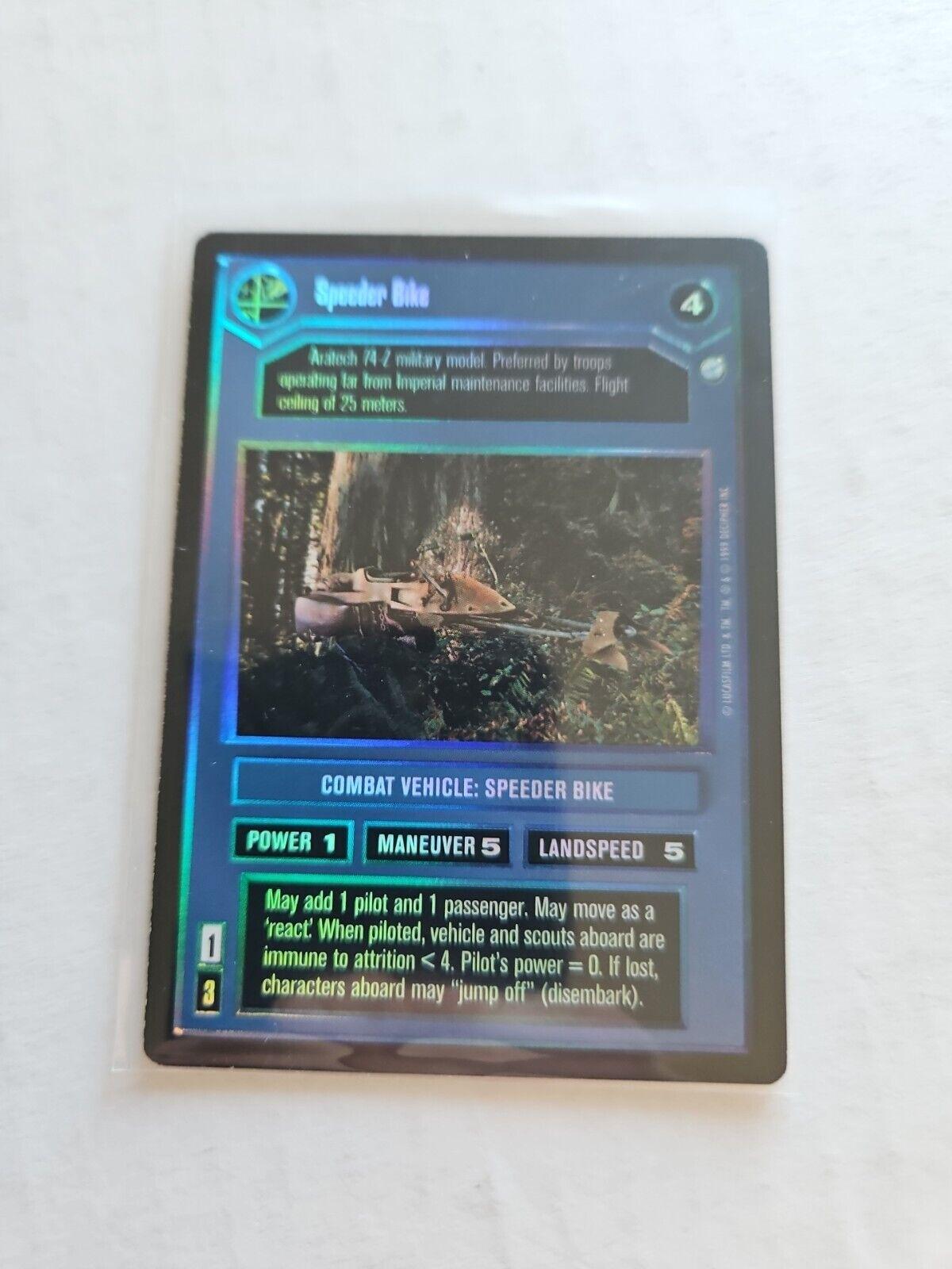 Speeder Bike [Limited Foil] Star Wars CCG Endor